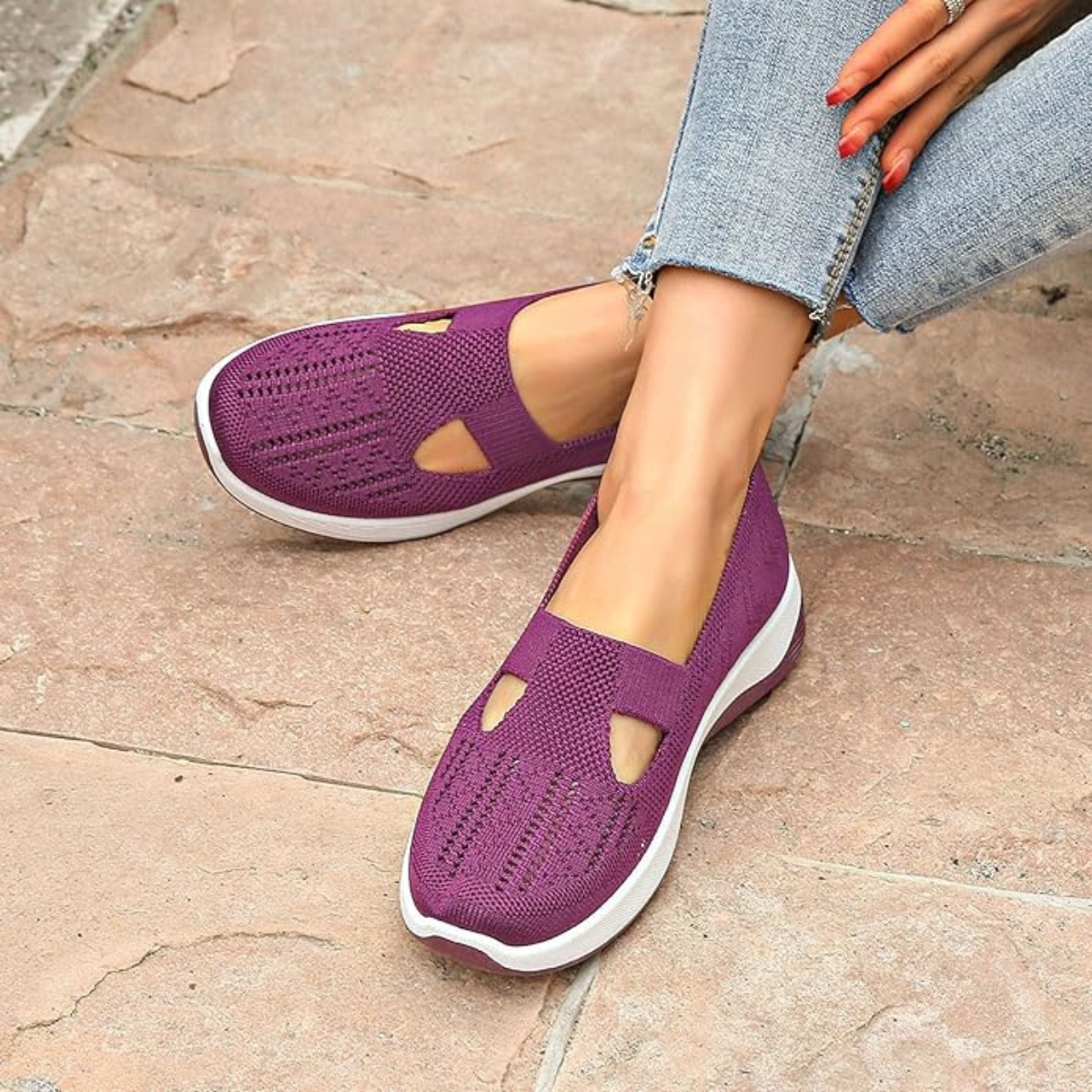 Scarpe da passeggio ortopediche slip-on