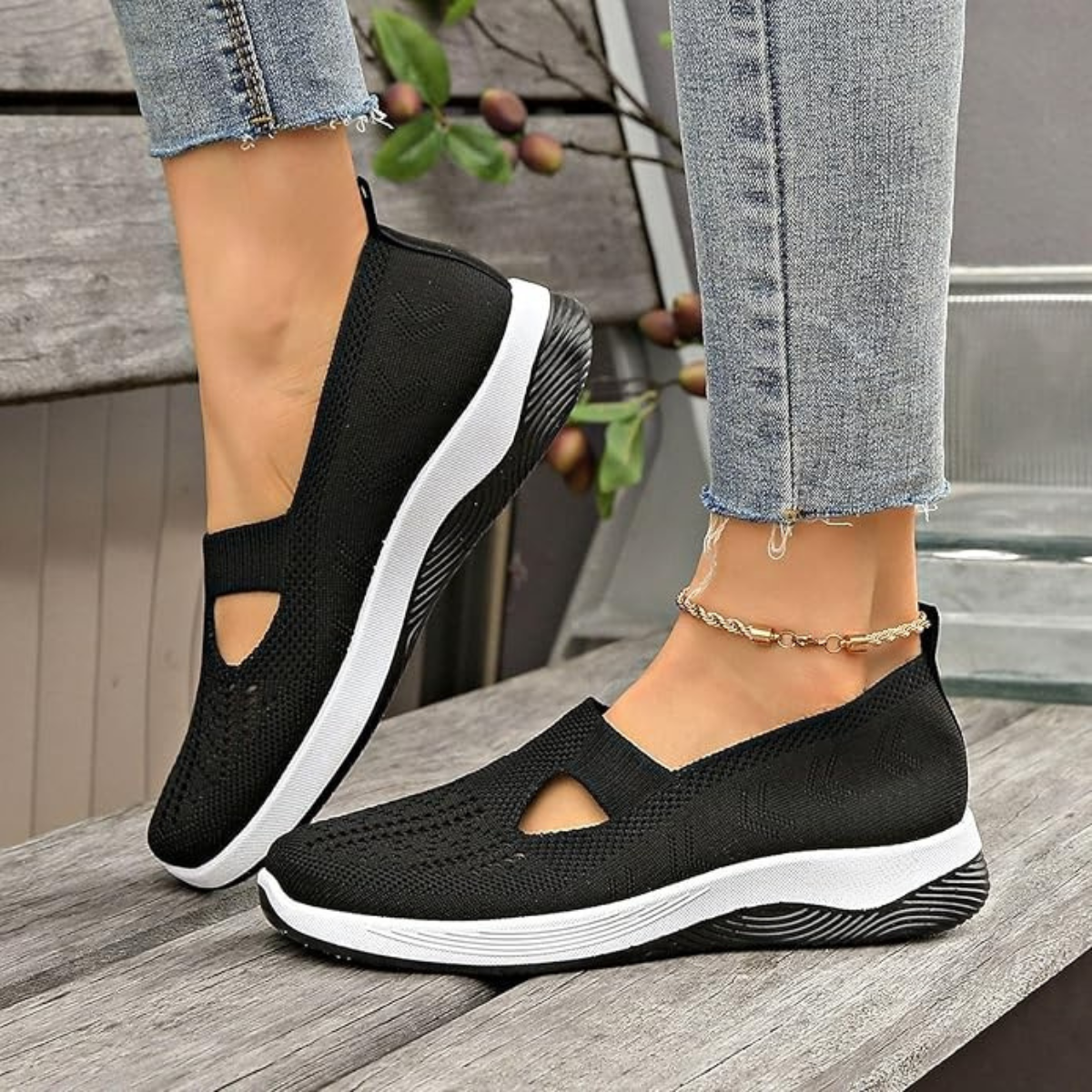 Scarpe da passeggio ortopediche slip-on